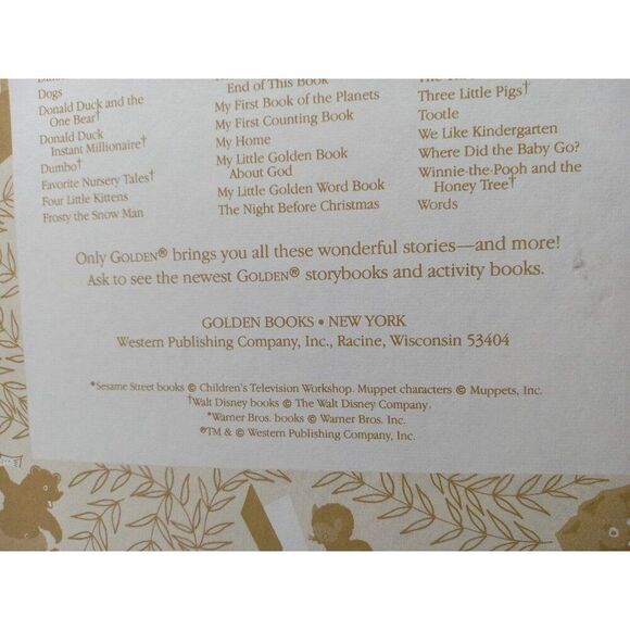 5/$25 Eloise Wilkin's Mother Goose Little Golden Book Vintage Nursery Rhymes - Picture 5 of 6